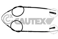 CAUTEX 019069 - Cable de accionamiento, freno de estacionamiento