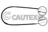 CAUTEX 019039 - Cable de accionamiento, freno de estacionamiento