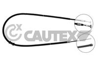 CAUTEX 019040 - Cable de accionamiento, freno de estacionamiento