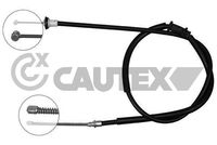 CAUTEX 019055 - Cable de accionamiento, freno de estacionamiento