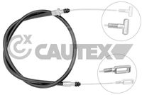 CAUTEX 761046 - Cable de accionamiento, freno de estacionamiento