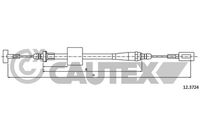 CAUTEX 761062 - Cable de accionamiento, freno de estacionamiento