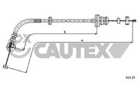 CAUTEX 015858 - Cable del acelerador