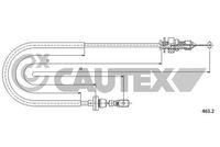 CAUTEX 018998 - Cable del acelerador