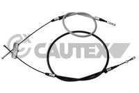 CAUTEX 487025 - Cable de accionamiento, freno de estacionamiento