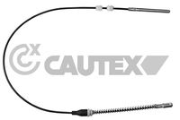 CAUTEX 487026 - Cable de accionamiento, freno de estacionamiento