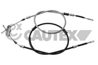 CAUTEX 489062 - Cable de accionamiento, freno de estacionamiento