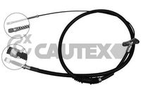 CAUTEX 489106 - Cable de accionamiento, freno de estacionamiento