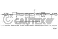 CAUTEX 485675 - Cable del acelerador