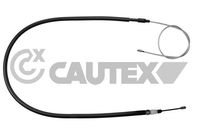 CAUTEX 038515 - Cable de accionamiento, freno de estacionamiento