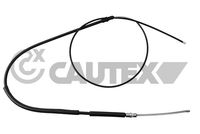 CAUTEX 028473 - Cable de accionamiento, freno de estacionamiento