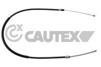 CAUTEX 028202 - Cable de accionamiento, freno de estacionamiento