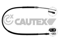 CAUTEX 028472 - Cable de accionamiento, freno de estacionamiento