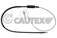 CAUTEX 028484 - Cable de accionamiento, freno de estacionamiento