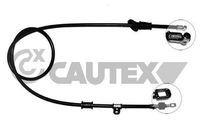 CAUTEX 258011 - Cable de accionamiento, freno de estacionamiento