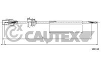 CAUTEX 463518 - Árbol flexible del velocímetro