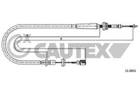 CAUTEX 468229 - Cable del acelerador