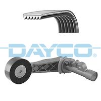 DAYCO KPV222 - Juego de correas trapeciales poli V