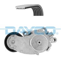 DAYCO KPV333 - Código de motor: DV6C<br>Unidades accionadas: Alternador<br>Variante de equipamiento: DV6C  -AC  -<br>para OE N°: 1611277980<br>Número de dientes: 6<br>Ancho [mm]: 21<br>Longitud [mm]: 800<br>cant. correas: 1<br>Rodillos incluidos: 1<br>Peso [kg]: 1,0<br>