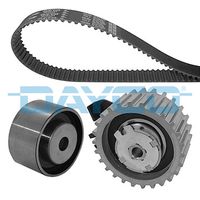 DAYCO KTB777 - Código de motor: 188A3000<br>Unidades accionadas: Árbol de levas<br>Variante de equipamiento: 188A3000<br>para OE N°: 71736714<br>Número de dientes: 193<br>Ancho [mm]: 24<br>Longitud [mm]: 1544<br>cant. correas: 1<br>Rodillos incluidos: 2<br>Peso [kg]: 1,0<br>