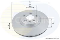 COMLINE ADC1522V - Disco de freno