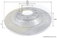 COMLINE ADC0467 - Disco de freno