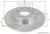 COMLINE ADC1140 - Disco de freno - Comline