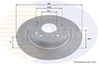 COMLINE ADC2981 - Disco de freno - Comline