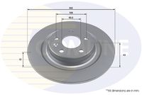 COMLINE ADC4056 - Disco de freno - Comline