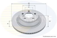 COMLINE ADC5056V - Disco de freno - Comline