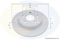 COMLINE ADC5093 - Disco de freno - Comline