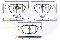 COMLINE CBP01150 - Juego de pastillas de freno - Comline
