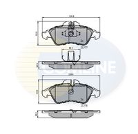 COMLINE CBP0212 - Lado de montaje: Eje delantero<br>Lado de montaje: Eje trasero<br>Tipo de vehículo: LT46<br>Espesor [mm]: 19,7<br>Homologación: R90 Homologated<br>Longitud [mm]: 164,6<br>Ancho [mm]: 73<br>Peso [kg]: 2,19<br>Contacto avisador de desgaste: preparado para indicador desgaste<br>Sistema de frenos: Wabco<br>Tipo de envase: caja<br>Número de WVA: 29153<br>Nº art. de accesorio recomendado: FWI246;FWI278<br>long. de embalaje [cm]: 20,6<br>Ancho de embalaje [cm]: 12,2<br>h embalaje [cm]: 7,8<br>