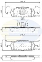 COMLINE CBP02223 - Juego de pastillas de freno - Comline