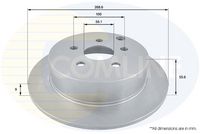 COMLINE ADC01103 - Disco de freno