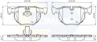 COMLINE CBP06001 - Juego de pastillas de freno