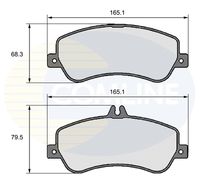 COMLINE CBP06138 - Juego de pastillas de freno