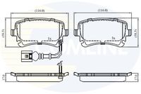 COMLINE CBP11313 - Juego de pastillas de freno - Comline