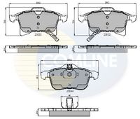 COMLINE CBP31307 - Lado de montaje: Eje delantero<br>Espesor [mm]: 17<br>Longitud [mm]: 131,6<br>Contacto avisador de desgaste: con avisador acústico de desgaste<br>Pastilla de freno: sin borde biselado<br>Sistema de frenos: Lucas <br>Ancho 1 [mm]: 51,5<br>Ancho 2 [mm]: 55,5<br>Número de WVA: 23225<br>Número de WVA: 23226<br>