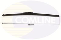 COMLINE CFWB480 - Lado de montaje: posterior<br>Longitud [mm]: 350<br>Artículo complementario / información complementaria 2: Escobilla con cuchilla flexible incorporada<br>