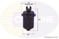 COMLINE CMB13014 - Filtro combustible