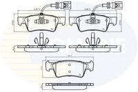 COMLINE CBP16062 - Juego de pastillas de freno