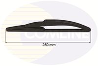 COMLINE CRWB250A - Lado de montaje: lado del conductor<br>Longitud [mm]: 700<br>Unidad de cantidad: Pieza<br>Tipo de escobilla: Escobilla con hoja plana<br>