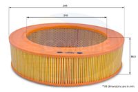 COMLINE EAF264 - Filtro de aire