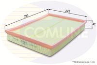 COMLINE EAF487 - Filtro de aire