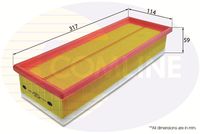 COMLINE EAF497 - Filtro de aire