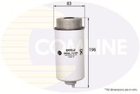 COMLINE EFF092 - Filtro combustible