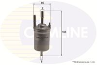 COMLINE EFF172 - Altura [mm]: 164<br>Diámetro exterior [mm]: 61<br>Tipo de envase: caja<br>Tipo de filtro: Filtro de tubería<br>Ø entrada [mm]: 7,9<br>Ø salida [mm]: 7,9<br>long. de embalaje [cm]: 6,4<br>Ancho de embalaje [cm]: 6,4<br>h embalaje [cm]: 17,8<br>