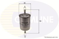 COMLINE EFF004 - Altura [mm]: 140<br>Diámetro exterior [mm]: 59<br>Tipo de envase: caja<br>Tipo de filtro: Filtro de tubería<br>Ø entrada [mm]: 9,3<br>Ø salida [mm]: 8<br>long. de embalaje [cm]: 6,4<br>Ancho de embalaje [cm]: 6,4<br>h embalaje [cm]: 17,8<br>