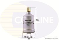 COMLINE EFF055 - Filtro combustible